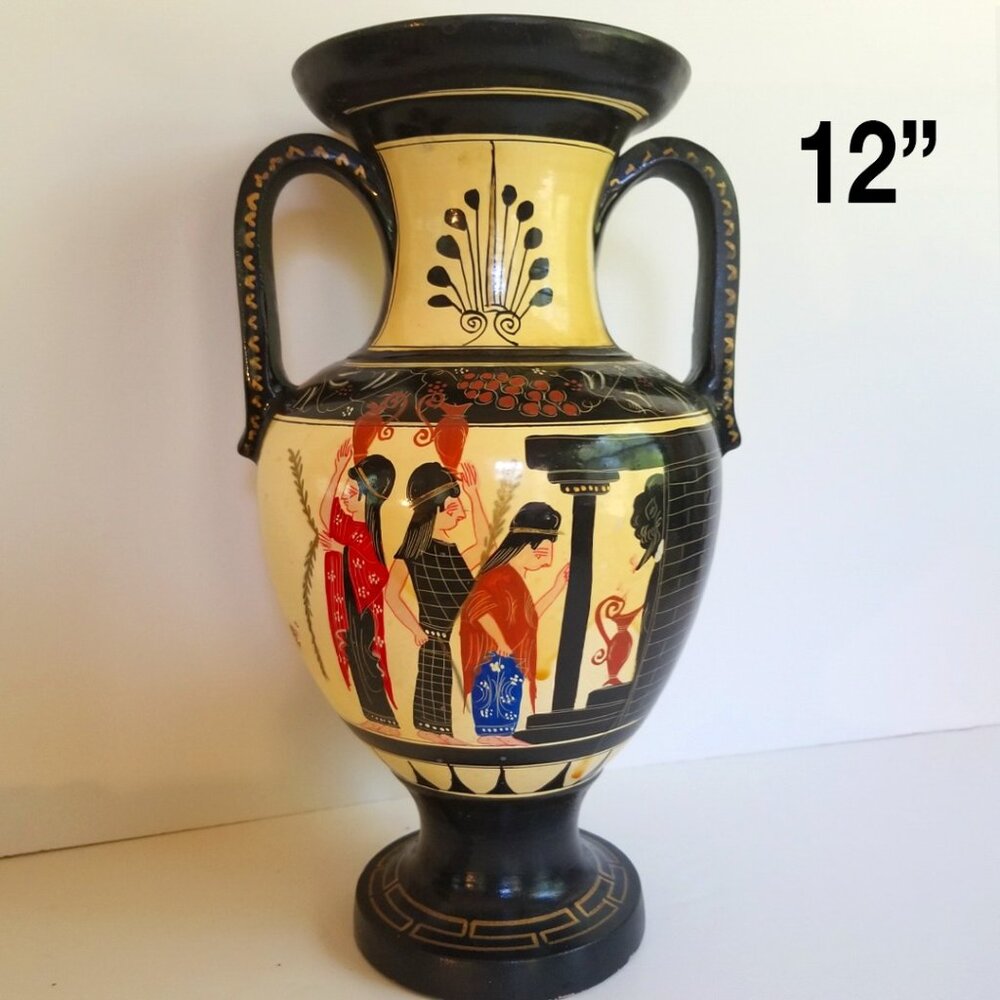 Replica of Ancient Greek Pottery Vase